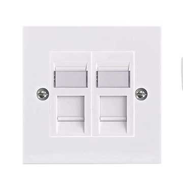 Ethernet RJ45 Faceplate Cat6